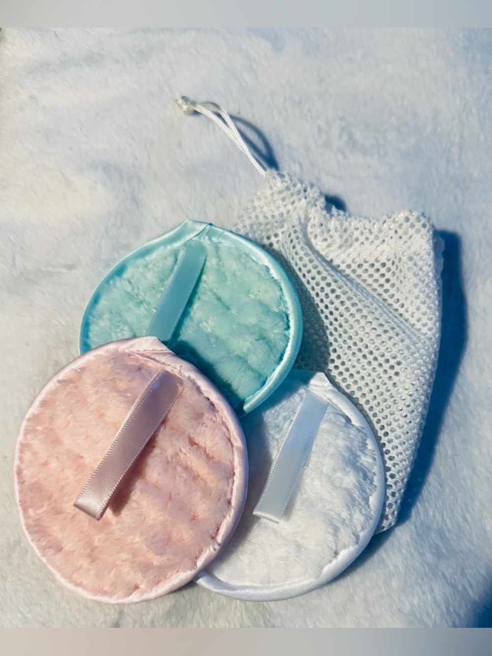 Reusable Double-Sided Makeup Remover Puff Sponges